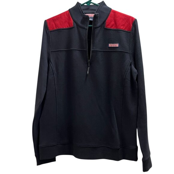 Vineyard Vines by Shep & Ian Women's Pullover 1/4 Zip Sweatshirt Size Large - Picture 2 of 16